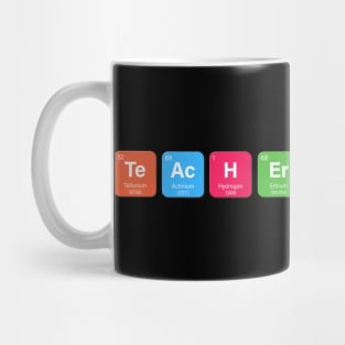 Teacher Periodic Table, Science Teacher, Chemistry Teacher, Back To School, Teacher Gift Idea, Funny Teacher Gift Mug